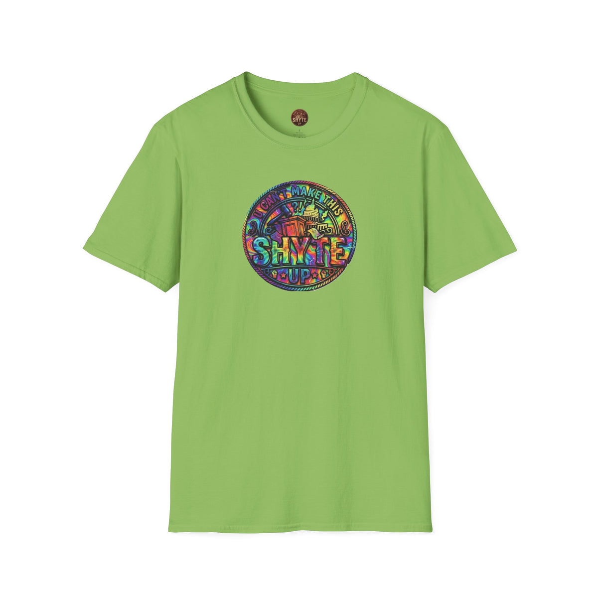 T-Shirt - Patio U Cyaan Mek Dis Shyte Up - Bubble Graffiti -  Unisex Softstyle