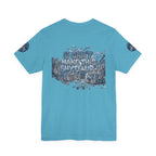 T-Shirt - U Cant Make This Shyte Up - Blue Satire -Unisex Jersey Short Sleeve Tee