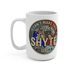 Mug -  Divided by Colours  - U Can't Make This Shyte Up  Logo Mug 15oz