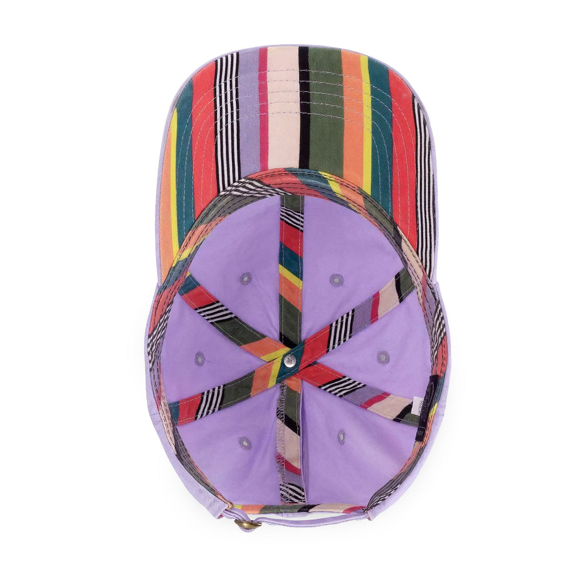Cap - Express the Rainbow - Women's Pigment-Dyed Cap with Fashion Undervisor (Embroidery)