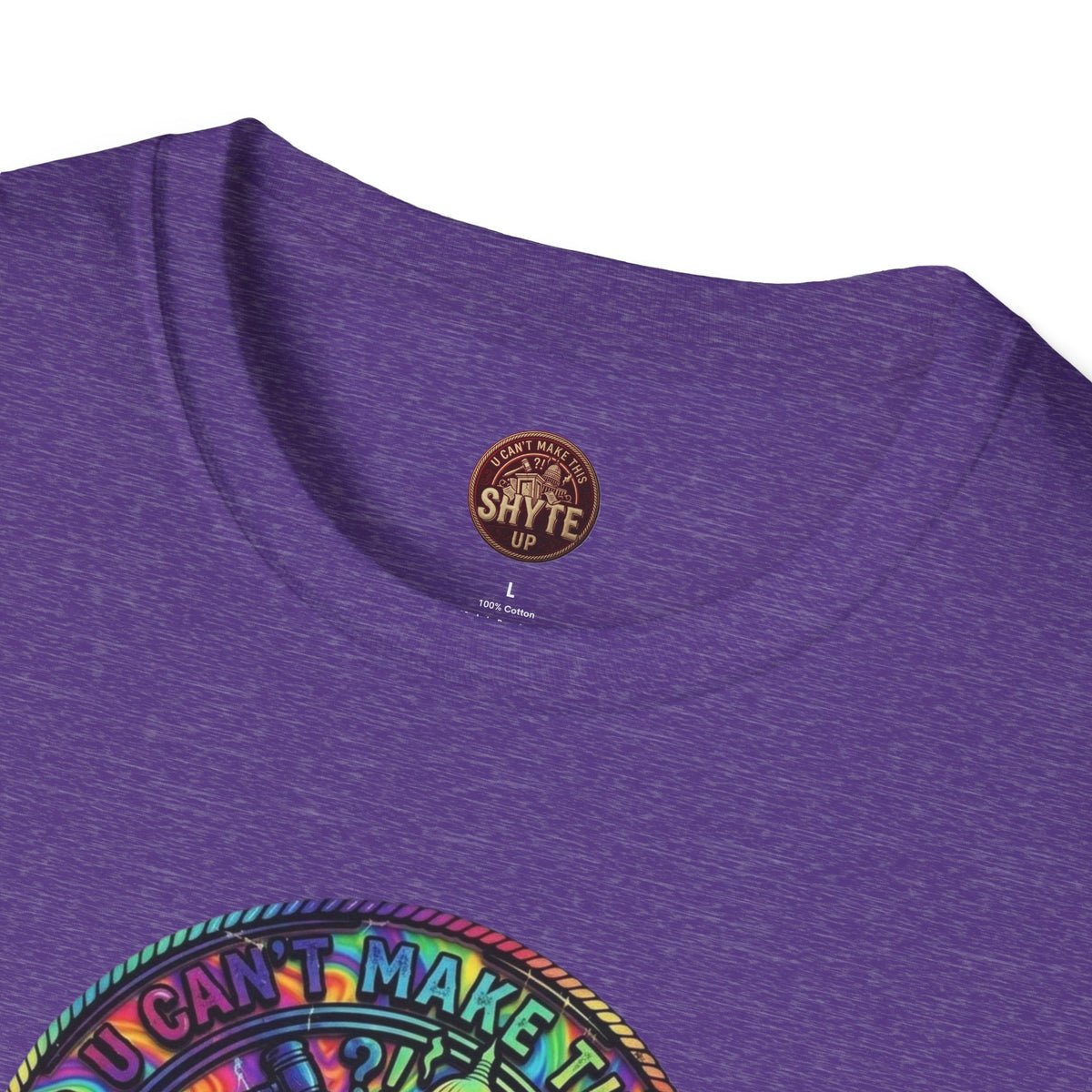 T-Shirt - Patio U Cyaan Mek Dis Shyte Up - Bubble Graffiti -  Unisex Softstyle