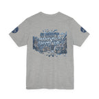 T-Shirt - U Cant Make This Shyte Up - Blue Satire -Unisex Jersey Short Sleeve Tee