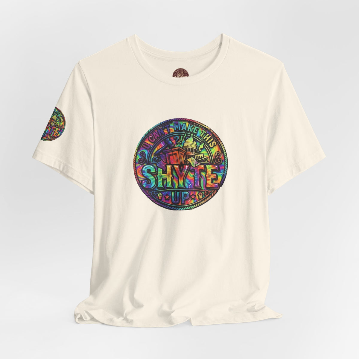 T-Shirt - Psych U Cant Make This Shyte Up -Unisex Jersey Short Sleeve Tee
