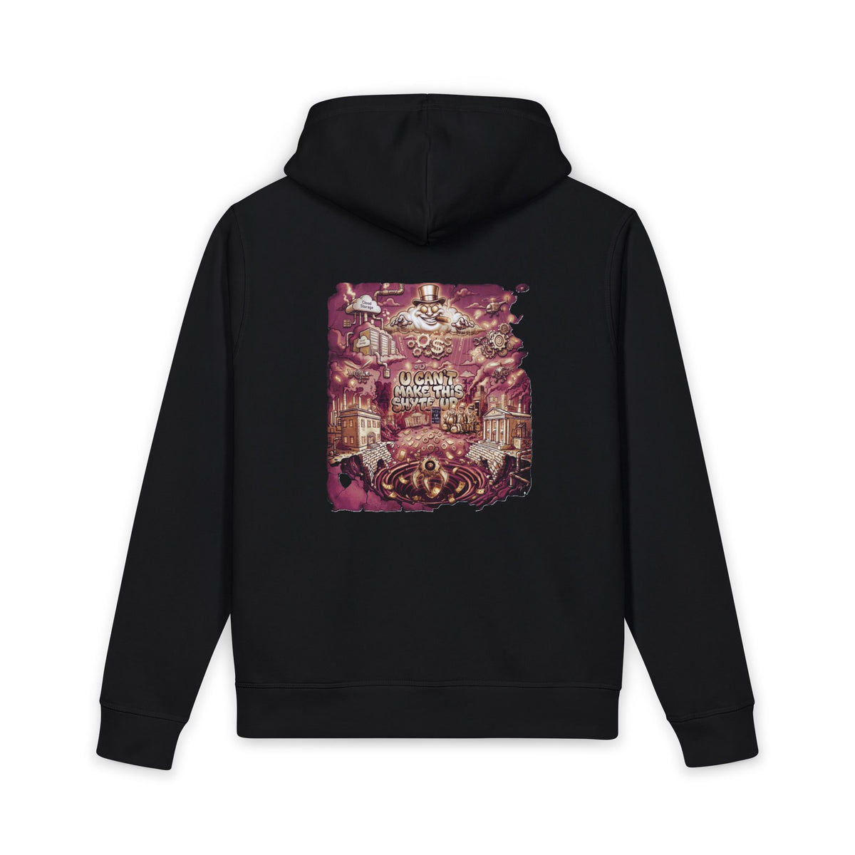 Hoodie - Orginal Vintage - Unisex Organic Side Pocket Sounder Hoodie
