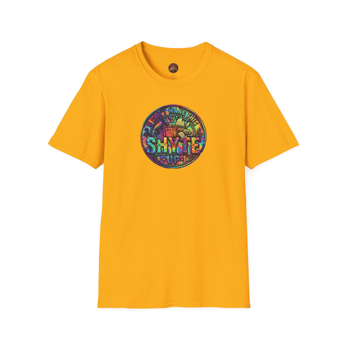 T-Shirt - Patio U Cyaan Mek Dis Shyte Up - Bubble Graffiti -  Unisex Softstyle