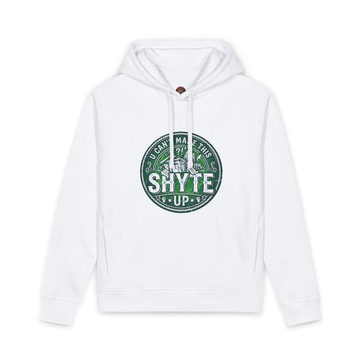 Hoodie - $$ Green Greed Unisex Organic Side Pocket Sounder Hoodie