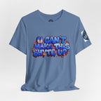 T-Shirt - Blue Satire - Unisex Jersey Short Sleeve Tee
