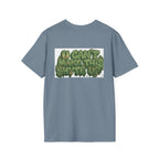 T-Shirt -U Cant Make This Shyte Up - Green Cartoon Bubble  - Unisex Softstyle