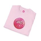 T-Shirt - U Cant Make This Shyte Up - Pink-Lovers Bubble Satire - Unisex Softstyle T-Shirt
