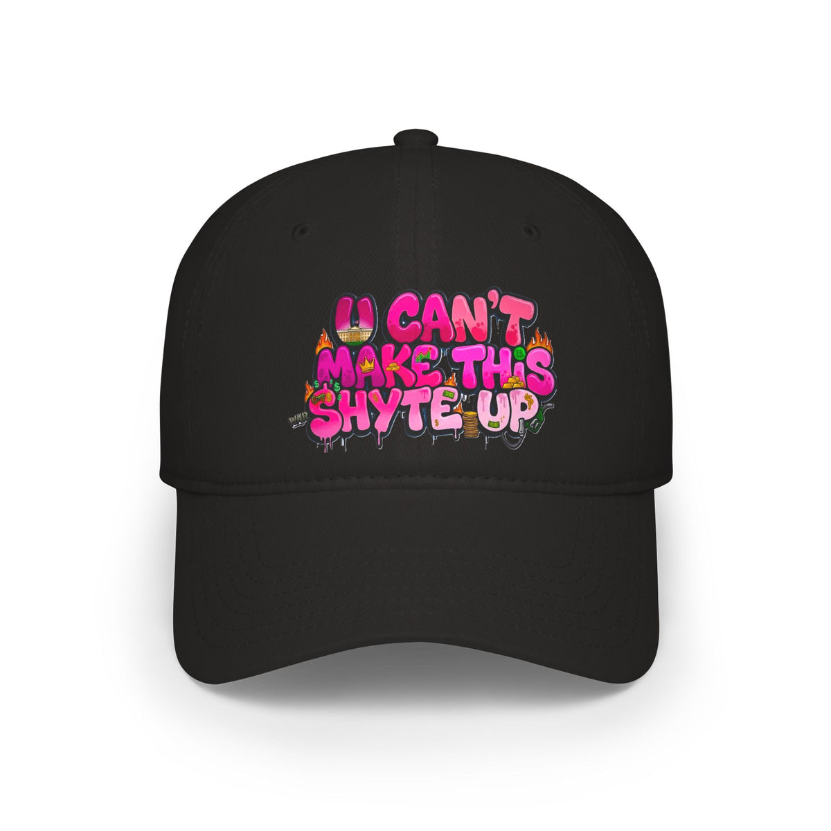 Cap - Pink Satire - Low Profile Baseball Cap