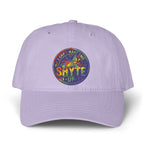 Cap - Express the Rainbow - Women's Pigment-Dyed Cap with Fashion Undervisor (Embroidery)