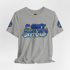 T-Shirt - U Cant Make This Shyte Up - Blue Satire -Unisex Jersey Short Sleeve Tee