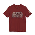 T-Shirt U Cant Make This Shyte Up - Red-bell Satire - Unisex Jersey Short Sleeve Tee