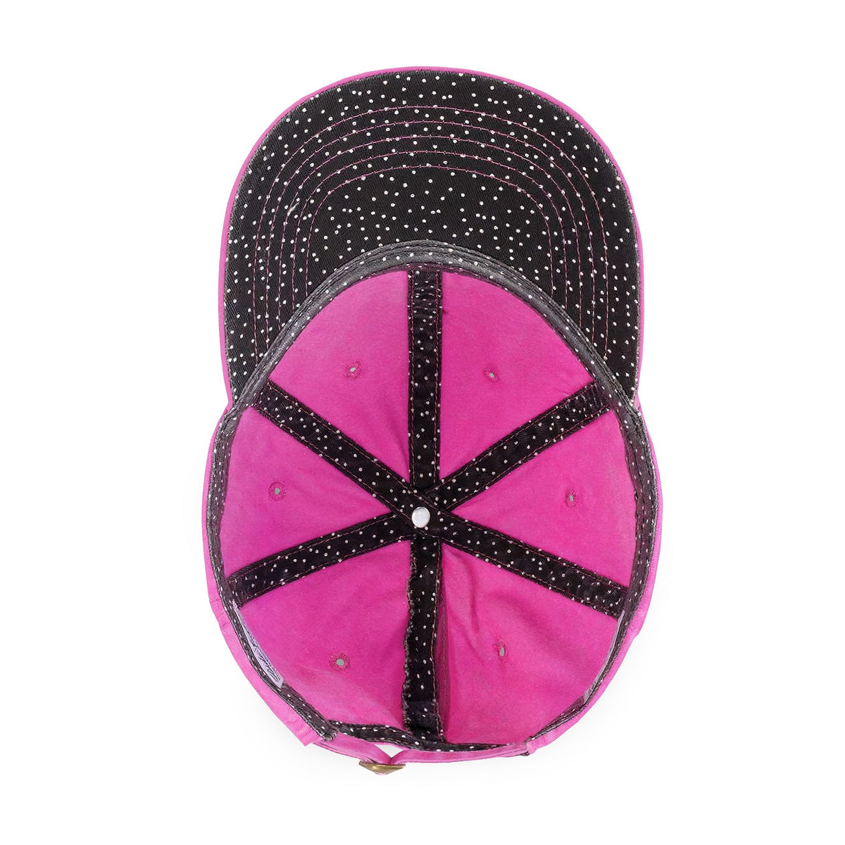 Cap  - Pinkalicious - Women's Pigment-Dyed Cap with Fashion Undervisor (Embroidery)