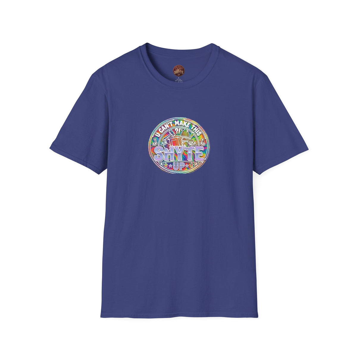 T-Shirt - Patios - Yu Cyaan Mek Dis Shyte Up!- Bubble Graffiti - Unisex Softstyle T-Shirt