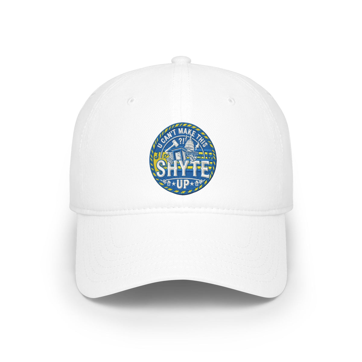 Cap - Blue & Yellow - Low Profile Baseball Cap