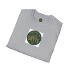 T-Shirt -U Cant Make This Shyte Up - Green Cartoon Bubble  - Unisex Softstyle