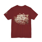 T-Shirt U Cant Make This Shyte Up - Red-bell Satire - Unisex Jersey Short Sleeve Tee