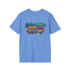 T-Shirt - Patios - Yu Cyaan Mek Dis Shyte Up!- Bubble Graffiti - Unisex Softstyle T-Shirt