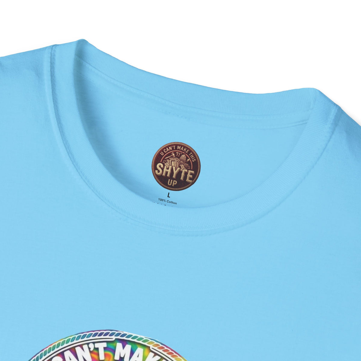 T-Shirt - Patios - Yu Cyaan Mek Dis Shyte Up!- Bubble Graffiti - Unisex Softstyle T-Shirt