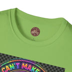 T-Shirt -U Cant Make This Shyte Up - NEON Bright Graffiti Satire - Unisex Softstyle