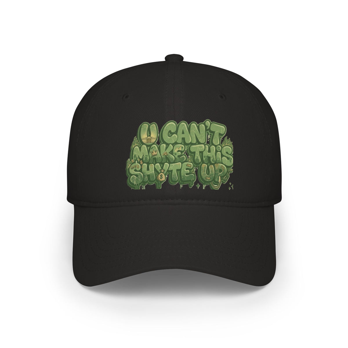 Cap -  Green-dy Satire - Low Profile Baseball Cap