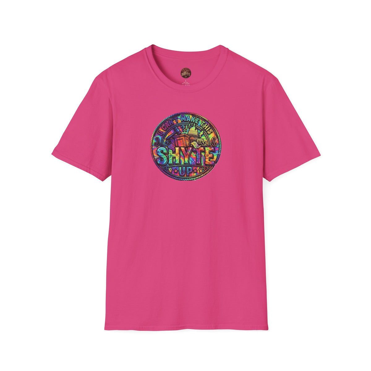 T-Shirt - Patio U Cyaan Mek Dis Shyte Up - Bubble Graffiti -  Unisex Softstyle