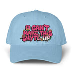 Cap  - Pinkalicious - Women's Pigment-Dyed Cap with Fashion Undervisor (Embroidery)