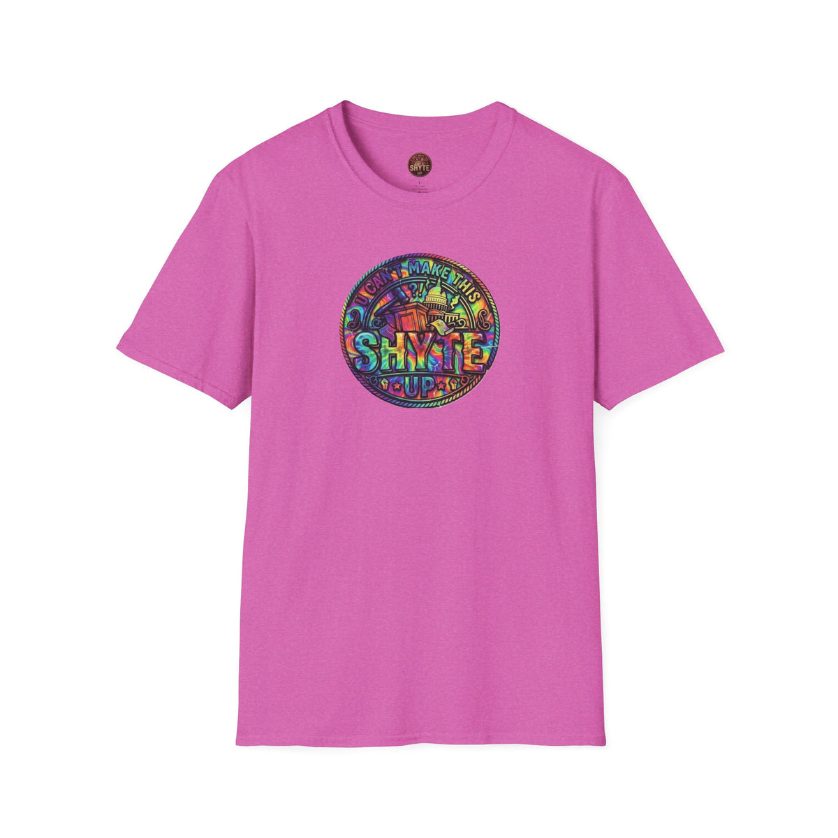 T-Shirt - Patio U Cyaan Mek Dis Shyte Up - Bubble Graffiti -  Unisex Softstyle