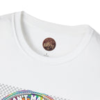 T-Shirt - U Cant Make This Shyte Up -  Psychedelic Logo Bubble Graffiti Satire-  Unisex Softstyle