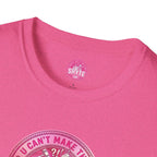 T-Shirt - U Cant Make This Shyte Up - Pink-Lovers Bubble Satire - Unisex Softstyle T-Shirt