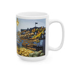 Mug - GET OUT OF JAIL FOR A FEE - Ceramic Mug, (11oz, 15oz)