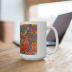 Mug 15oz - U Can't Make This Shyte Up  Logo- Groovy