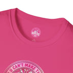 T-Shirt - U Cant Make This Shyte Up - Pink-Lovers Bubble Satire - Unisex Softstyle T-Shirt