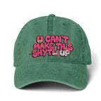 Cap  - Pinkalicious - Women's Pigment-Dyed Cap with Fashion Undervisor (Embroidery)