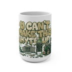 Mug - Greed w/ Greed - U Can't Make This Shyte Up Satire - Mug 15oz