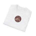 T-Shirt - U Cant Make This Shyte Up - Rust Red Cartoon Satire -  Unisex Softstyle