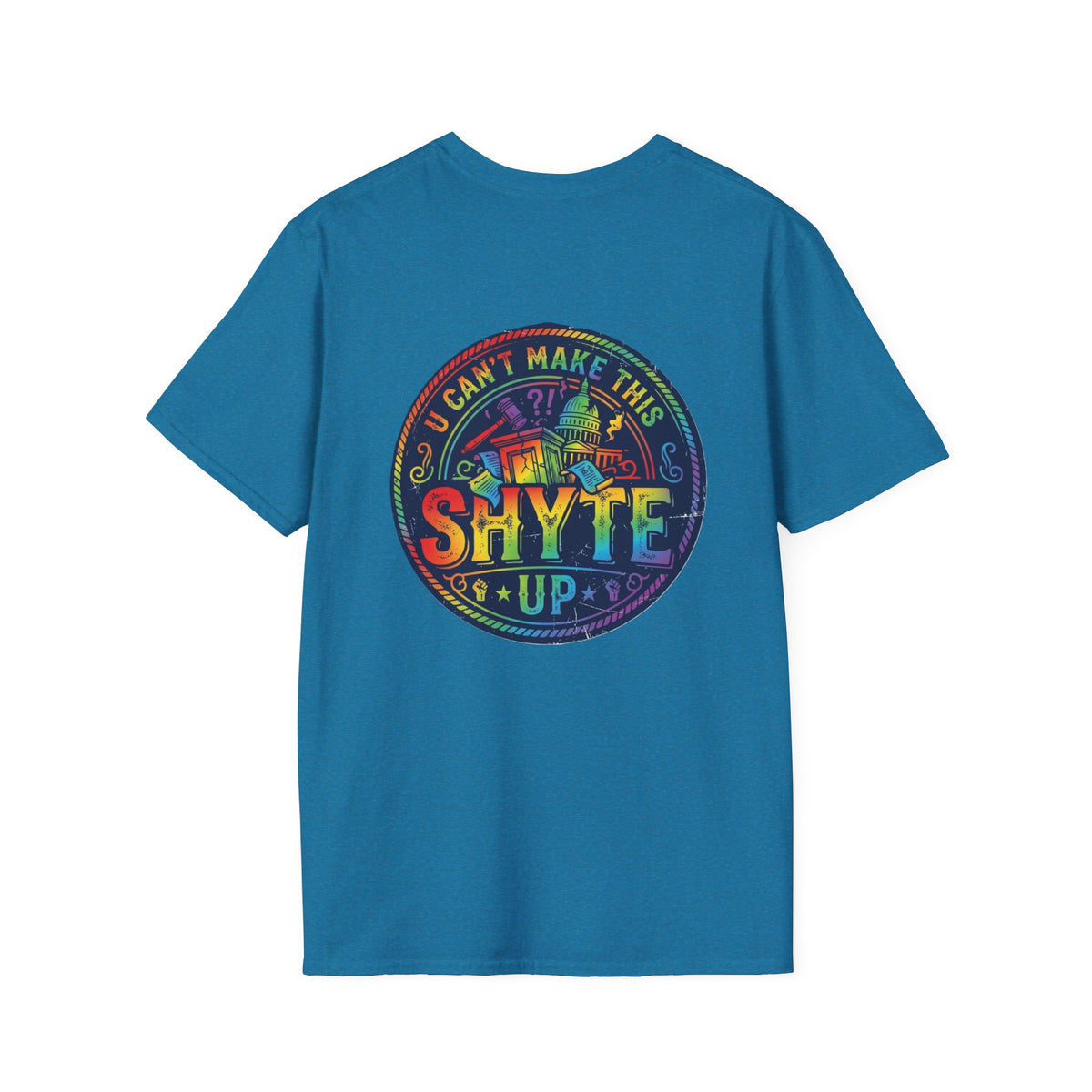 T-Shirt- We Told You So - Bubble Graffiti - Unisex Softstyle T-Shirt
