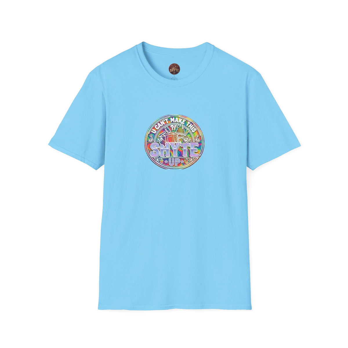 T-Shirt - Patios - Yu Cyaan Mek Dis Shyte Up!- Bubble Graffiti - Unisex Softstyle T-Shirt