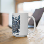 Mug - Leaving us Blue - U Can't Make This Shyte Up Satire - Mug 15oz