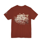 T-Shirt U Cant Make This Shyte Up - Red-bell Satire - Unisex Jersey Short Sleeve Tee