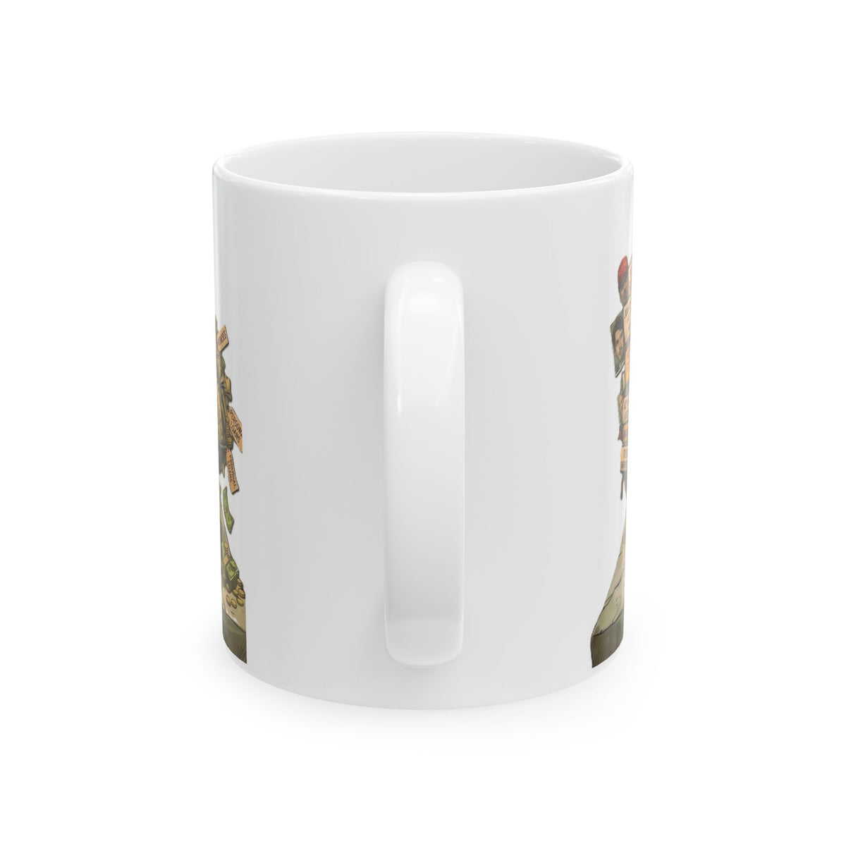 Mug - Pardons for Thee and More Money for ME - Ceramic Mug, (11oz, 15oz)