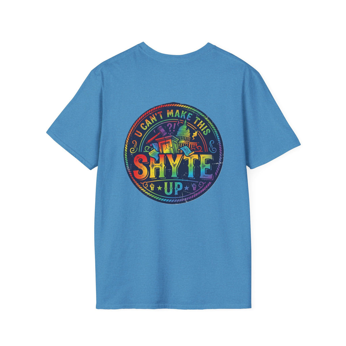 T-Shirt- We Told You So - Bubble Graffiti - Unisex Softstyle T-Shirt