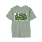 T-Shirt -U Cant Make This Shyte Up - Green Cartoon Bubble  - Unisex Softstyle