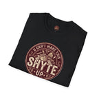 T-Shirt - U Cant Make This Shyte Up - Rust Red Cartoon Satire -  Unisex Softstyle