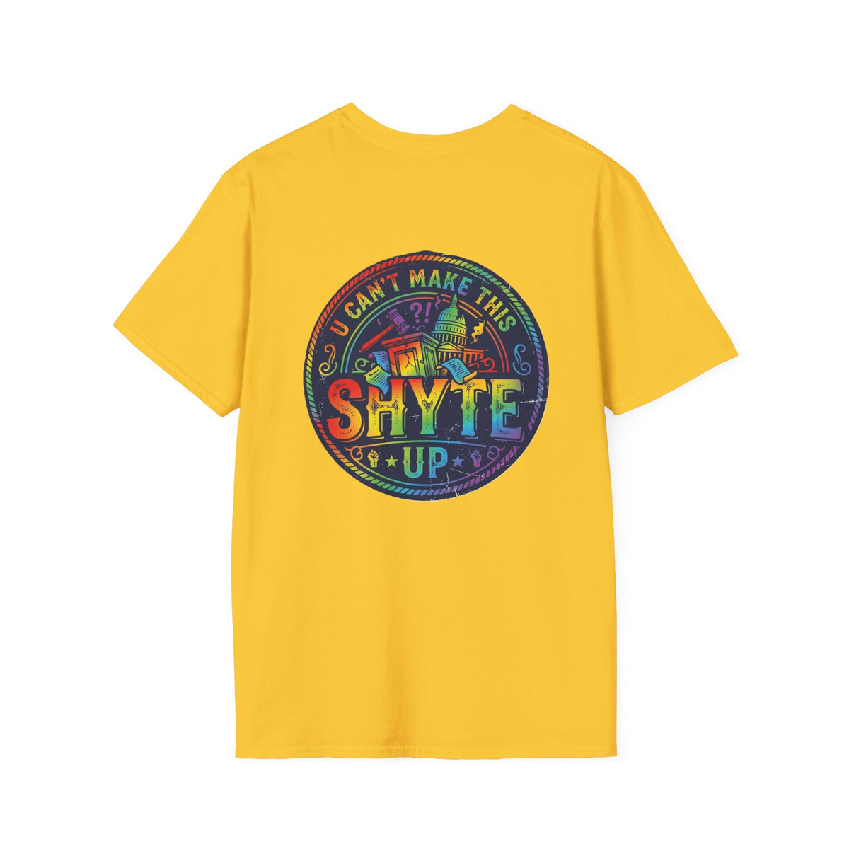 T-Shirt- We Told You So - Bubble Graffiti - Unisex Softstyle T-Shirt