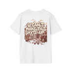 T-Shirt - U Cant Make This Shyte Up - Rust Red Cartoon Satire -  Unisex Softstyle