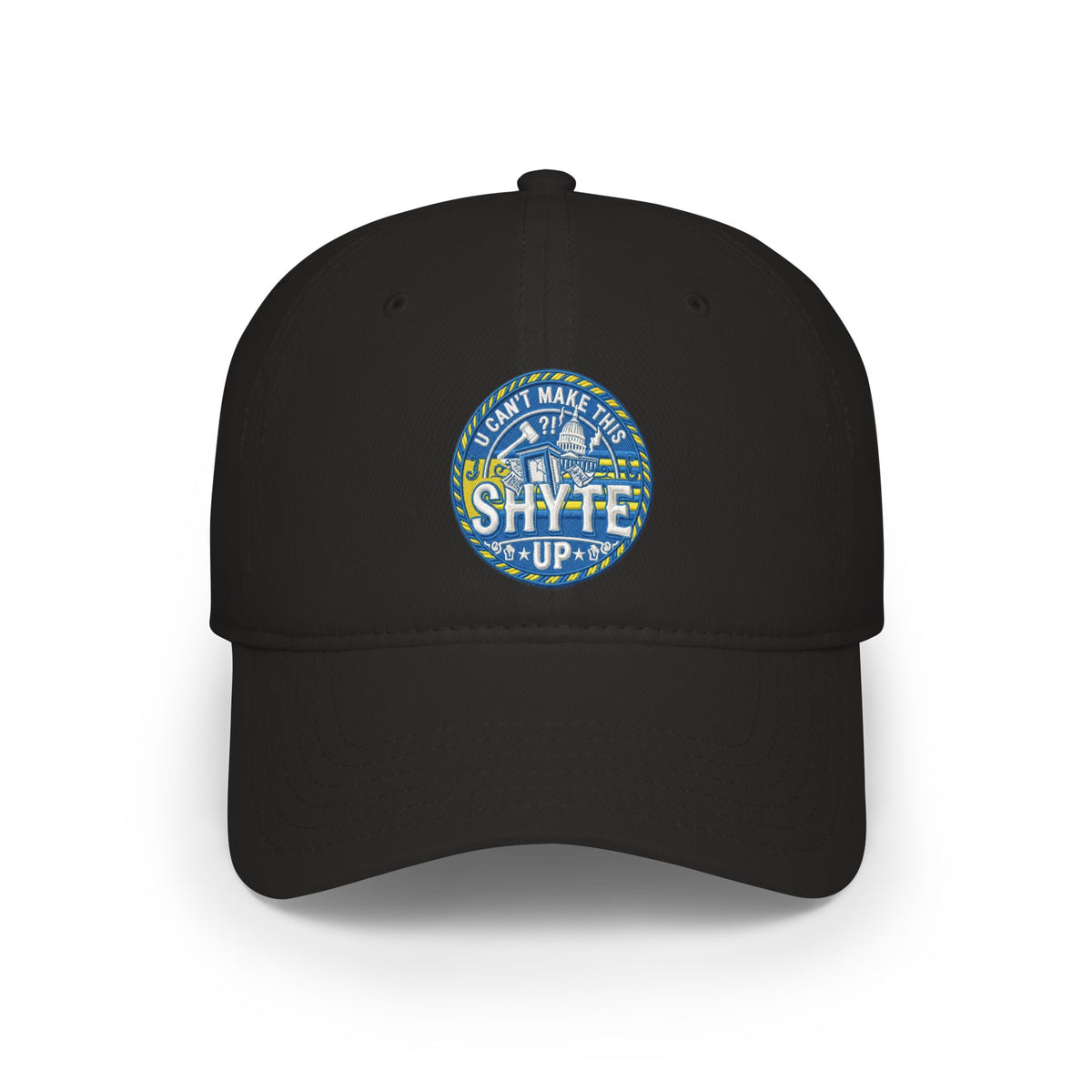 Cap - Blue & Yellow - Low Profile Baseball Cap