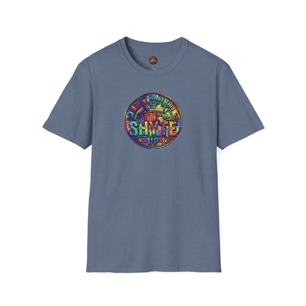 T-Shirt - Patio U Cyaan Mek Dis Shyte Up - Bubble Graffiti -  Unisex Softstyle