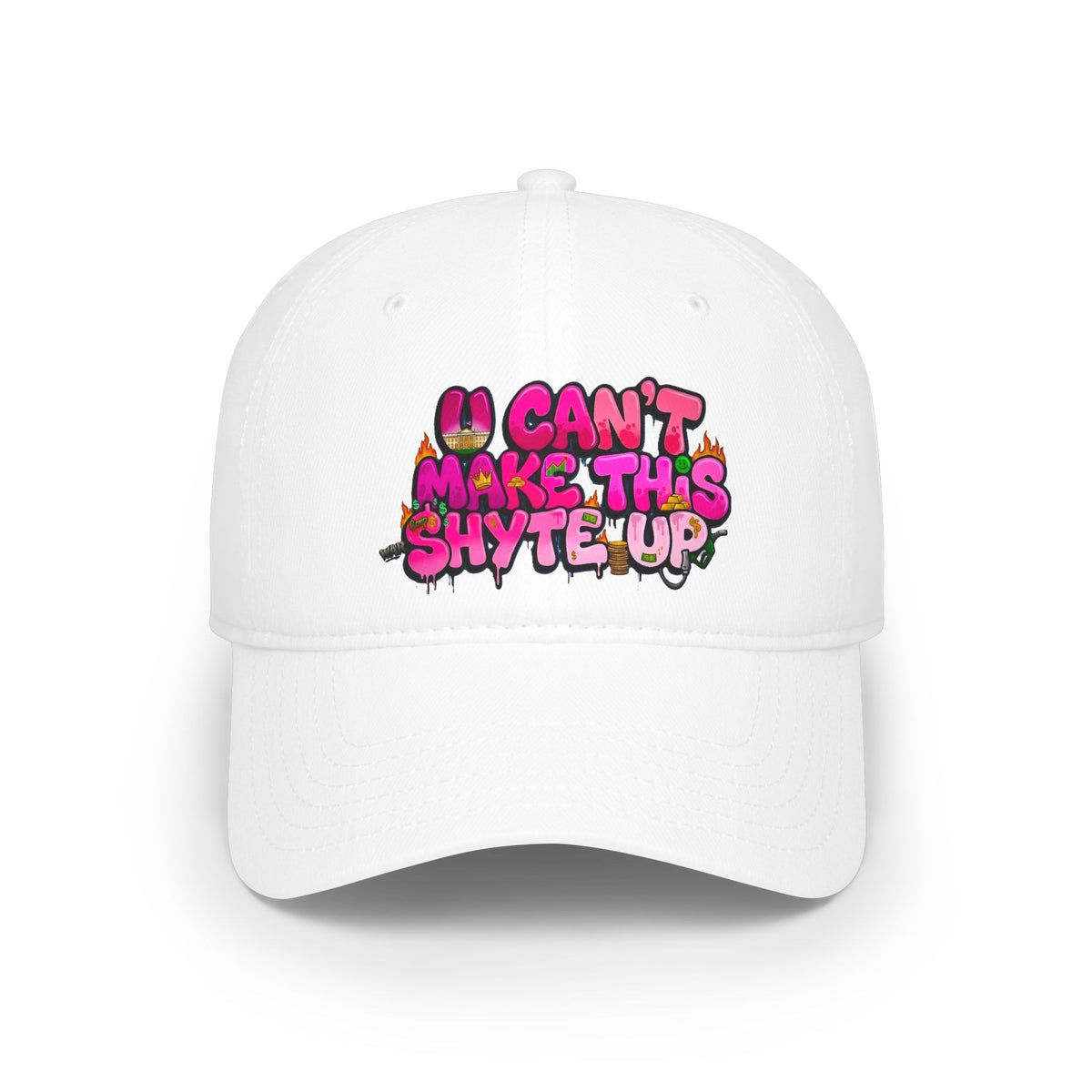 Cap - Pink Satire - Low Profile Baseball Cap